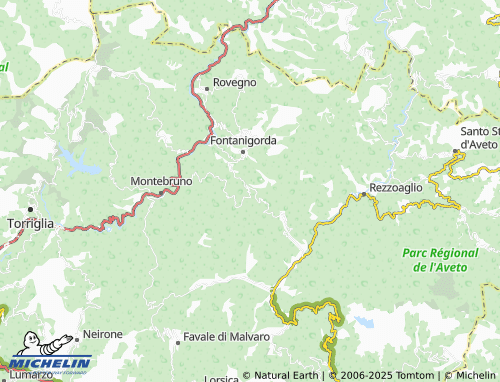 Carte MICHELIN Casoni - ViaMichelin