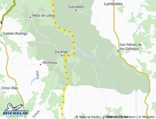 MICHELIN La Bouza map - ViaMichelin