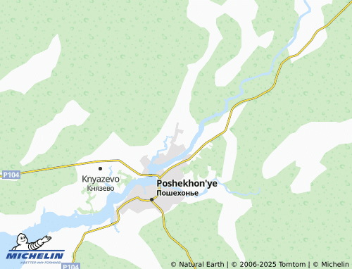 MICHELIN Vysokovo map - ViaMichelin