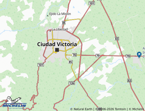 Mapa MICHELIN Rincón de las Montañas - ViaMichelin