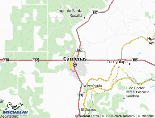 MICHELIN Puerto Rico map - ViaMichelin