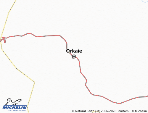 Mappa MICHELIN Orkaie - ViaMichelin