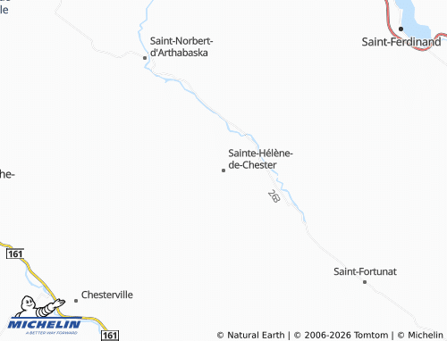 MICHELIN Sainte-Hélène-de-Chester map - ViaMichelin