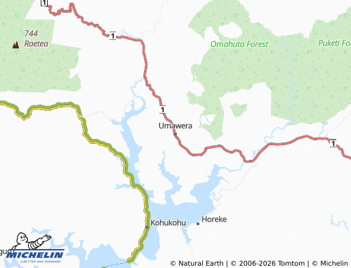 Mapa MICHELIN Umawera - ViaMichelin