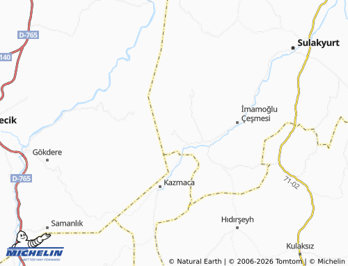 Mapa MICHELIN Amberdere - ViaMichelin