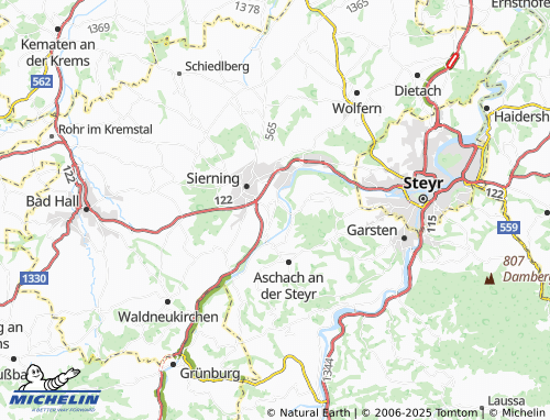 MICHELIN Steinfeld map - ViaMichelin