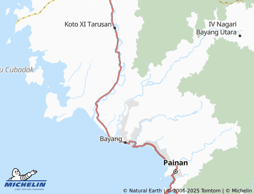 MICHELIN Aur Begalung Talaok map - ViaMichelin