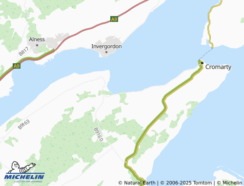 MICHELIN Jemimaville map - ViaMichelin