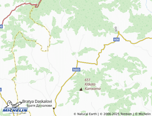MICHELIN Naydenovo map - ViaMichelin