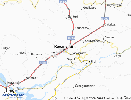 MICHELIN Bağlar map - ViaMichelin