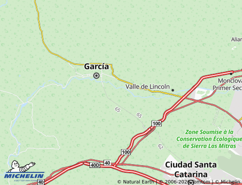 Mappa MICHELIN Héroes Capellanía Sector Valle - ViaMichelin