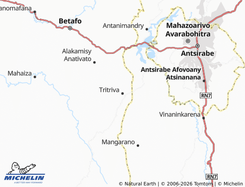Mappa MICHELIN Tritriva - ViaMichelin