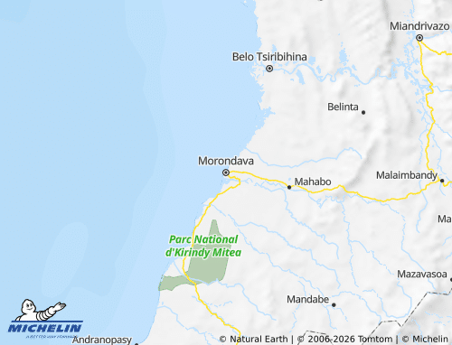 Mappa MICHELIN Morondava - ViaMichelin