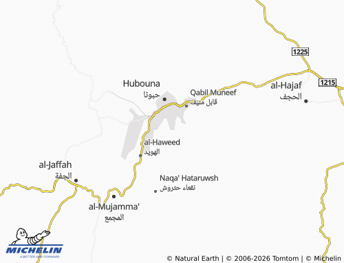 MICHELIN-Landkarte Sabuwha - ViaMichelin