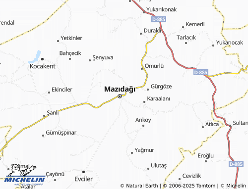 MICHELIN-Landkarte Karşıyaka - ViaMichelin