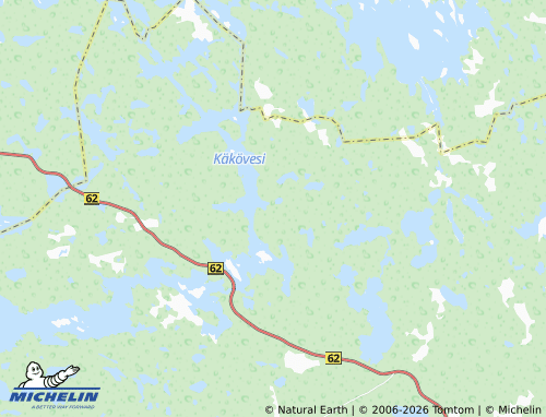 MICHELIN-Landkarte Akkala - ViaMichelin