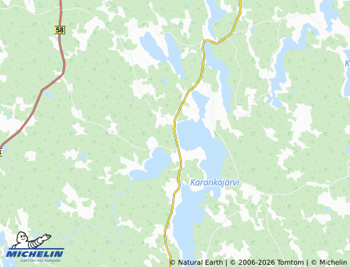 Mappa MICHELIN Törisevä - ViaMichelin