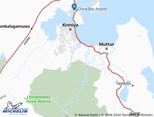 MICHELIN Upparu map - ViaMichelin