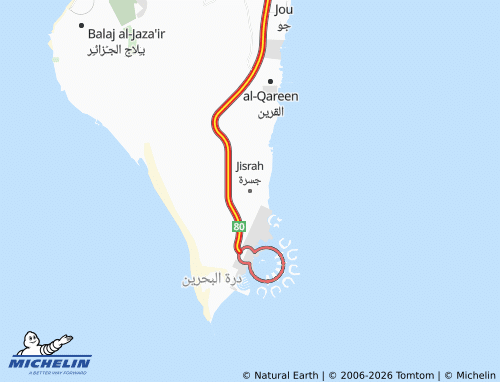 Mapa MICHELIN Jisrah - ViaMichelin