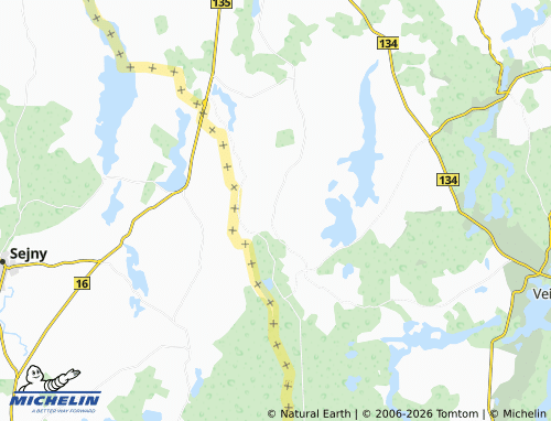 Mappa MICHELIN Kučiūnai - ViaMichelin