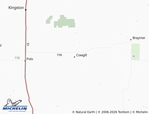 Mapa MICHELIN Cowgill - ViaMichelin