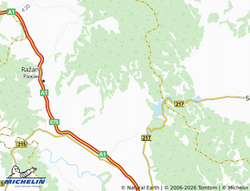 Mapa MICHELIN Mozgovo - ViaMichelin