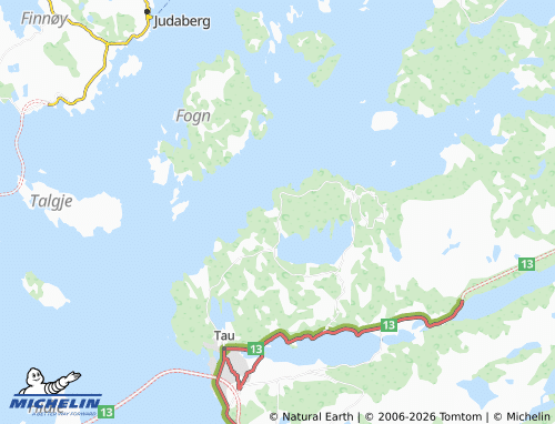 Mapa MICHELIN Kjølevika - ViaMichelin