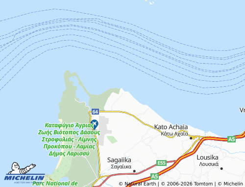 Carte MICHELIN Karnari - ViaMichelin