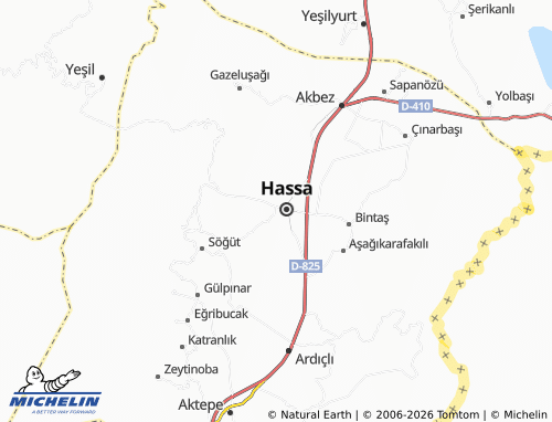 Mappa MICHELIN Tepebaşı - ViaMichelin