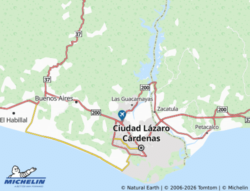 MICHELIN Las Flores Celestes Sector 7 map - ViaMichelin