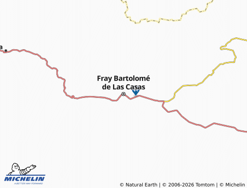 MICHELIN-Landkarte Fray Bartolomé de Las Casas - ViaMichelin