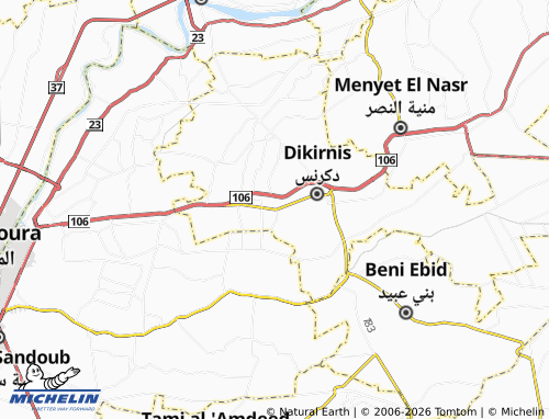 Mapa MICHELIN al-Mirsah - ViaMichelin