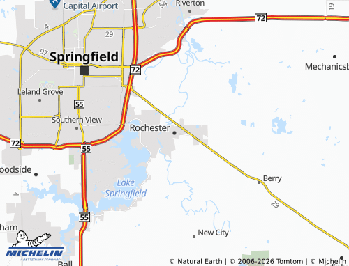 Mappa MICHELIN Rochester - ViaMichelin