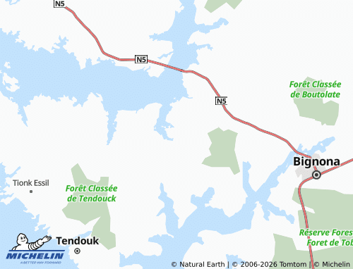 MICHELIN Diégoun map - ViaMichelin