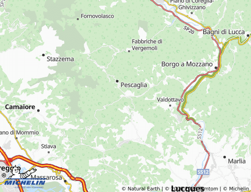 MICHELIN Trebbio map - ViaMichelin