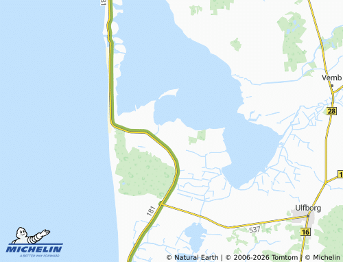 MICHELIN Neder Torup map - ViaMichelin