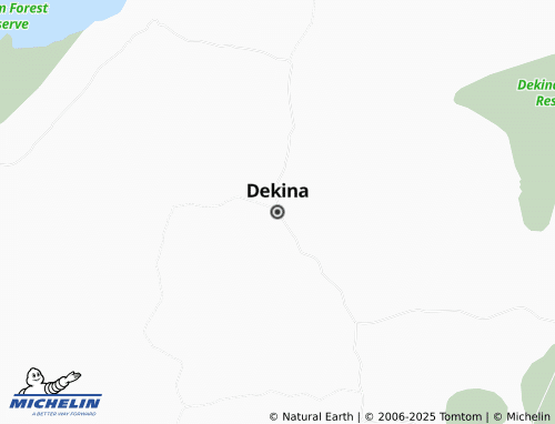 MICHELIN Dekina map - ViaMichelin