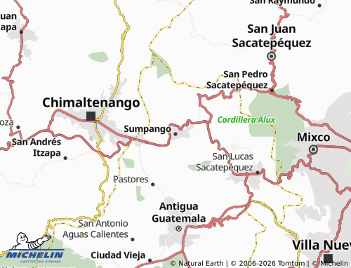 Carte MICHELIN Sumpango - ViaMichelin
