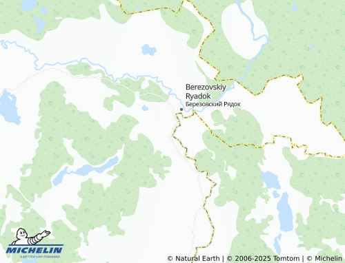 MICHELIN Bekhovo map - ViaMichelin