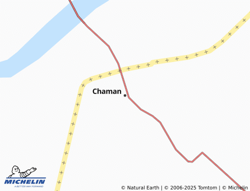 MICHELIN Chaman map - ViaMichelin
