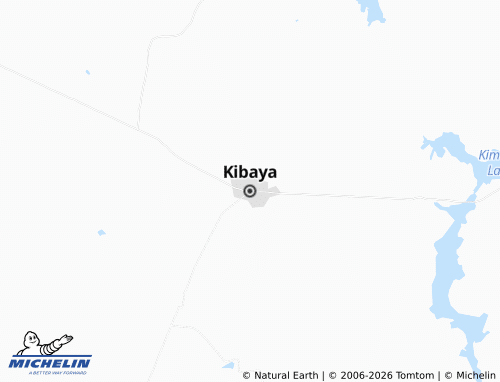 MICHELIN Kibaya map - ViaMichelin