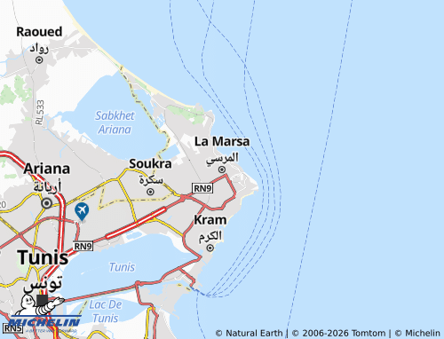 Mappa MICHELIN al-Mursi - ViaMichelin