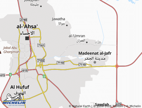 MICHELIN Al Tarbil map - ViaMichelin