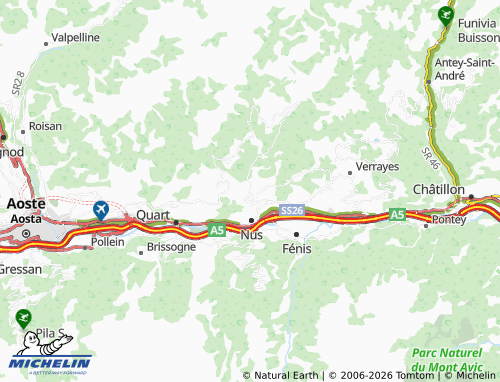 Carte MICHELIN Blavy - ViaMichelin