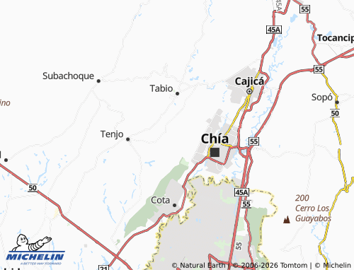 Mappa MICHELIN Poveda 2 - ViaMichelin