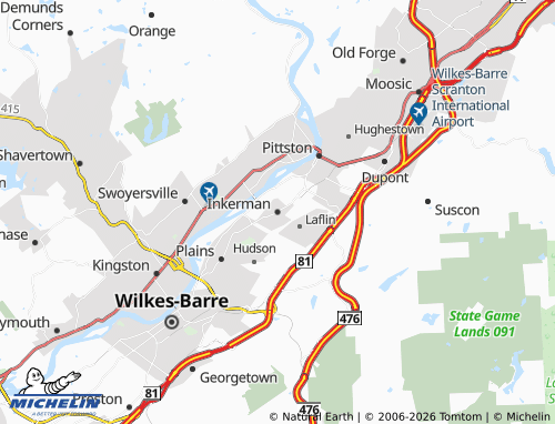 Mappa MICHELIN Inkerman - ViaMichelin