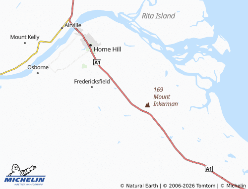 Mapa MICHELIN Inkerman - ViaMichelin