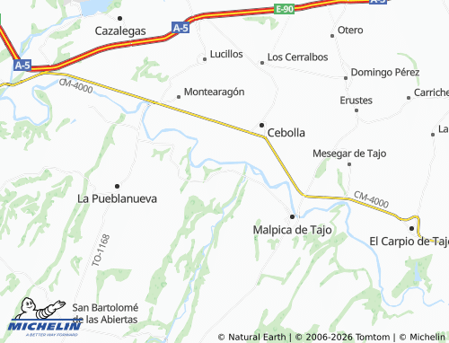MICHELIN Bernúy map - ViaMichelin