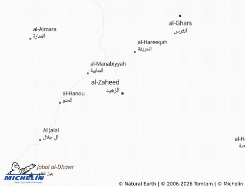 Carte MICHELIN al-Zaheed - ViaMichelin