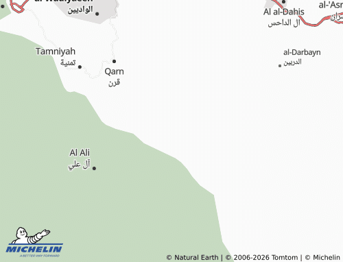 Carte MICHELIN Wadi Dhahab - ViaMichelin